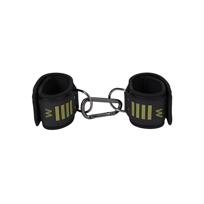 Doc Johnson® Johnson Fort Troff Tactical Wrist Cuffs - Velcro BDSM Restraints with Neoprene Lining