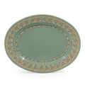 Domino x CCH Wicker Enamelware Small Oval Tray