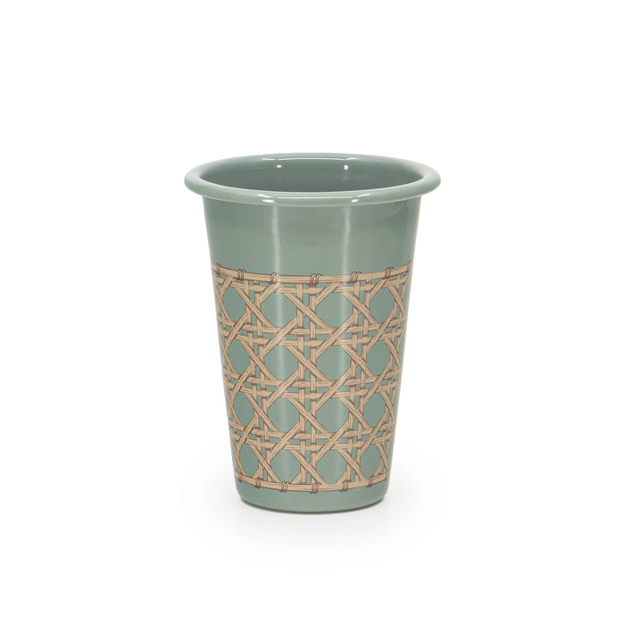 Domino x CCH Wicker Enamelware Tumbler