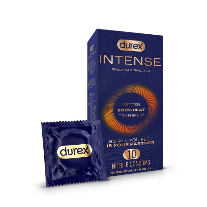 Durex® Intense Nitrile Condoms - 10-Pack