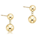 enewton Classic 10mm Ball Drop Stud -Gold