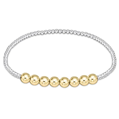 Enewton Classic Bliss Pattern Bead Bracelet - Mixed Metal