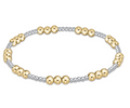 Enewton Classic Joy Pattern Bead Bracelet - Mixed Metal
