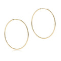 enewton Endless Gold 1.25" Hoop Earrings