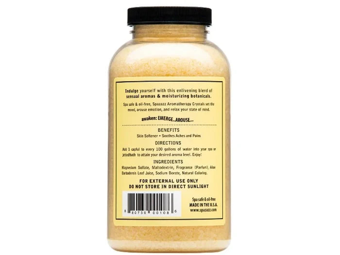 Escape Crystals Verbena Lime Coconut "Awaken" SPAZAZZ