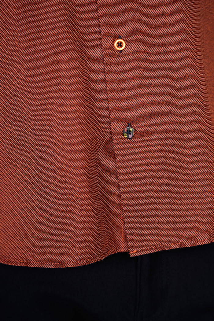 Everyday Rust Jacquard Shirt