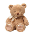Personalized First Teddy Bear  wooden baby keepsake toy by Mommy's Charms
