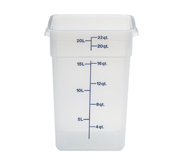 Food Container, 22 qt. - 1 ea