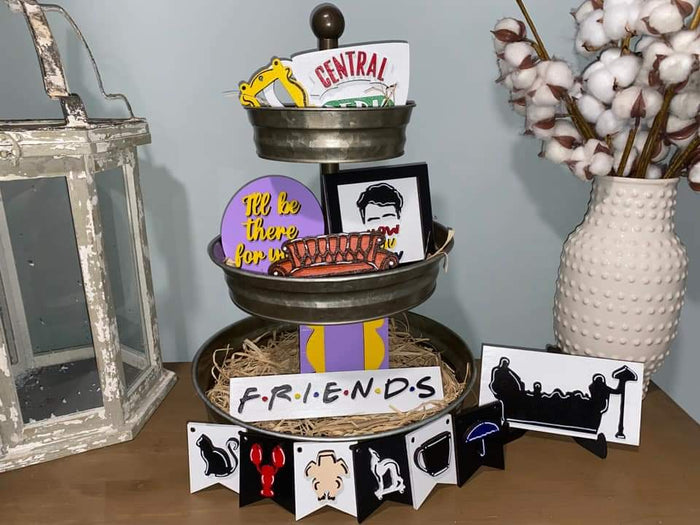 Friends tier tray