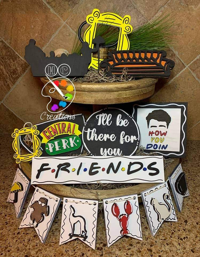 Friends tier tray