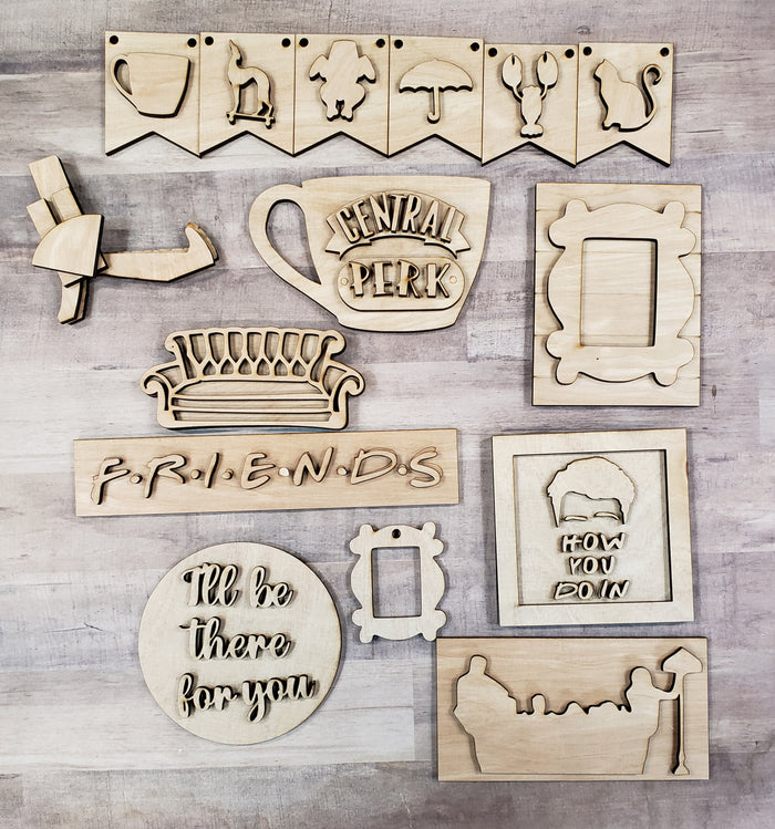Friends tier tray