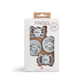 FRIGG Baby's First Pacifier Set – 4-Pack Newborn Dummy