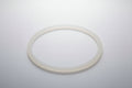 Clear circular gasket for Balboa 50mm diverter assemblies, approx. 104ƒ??mm outer and 60ƒ??mm inner diameter, designed to create a watertight seal in spa plumbing systems.