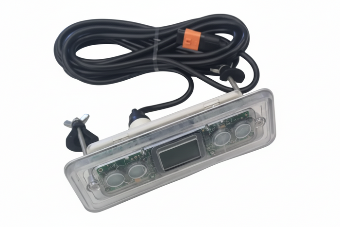 Gecko Aeware in.k300 spa touchpad with LCD display for pump, blower, light and temperature control
