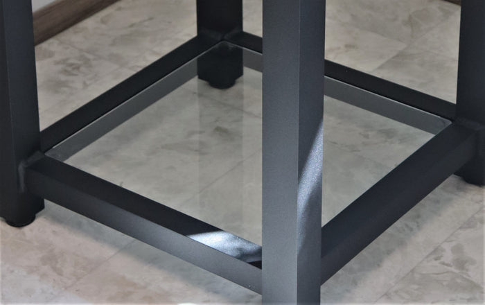 Glass End-Table