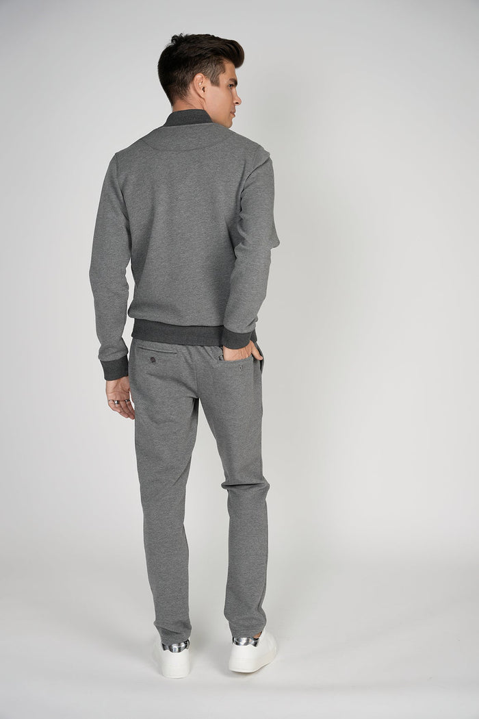 Grey Bomber Pants