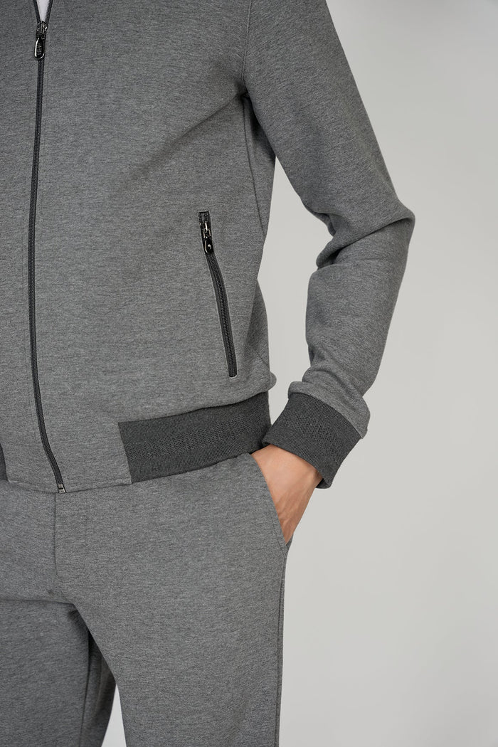 Grey Bomber Pants