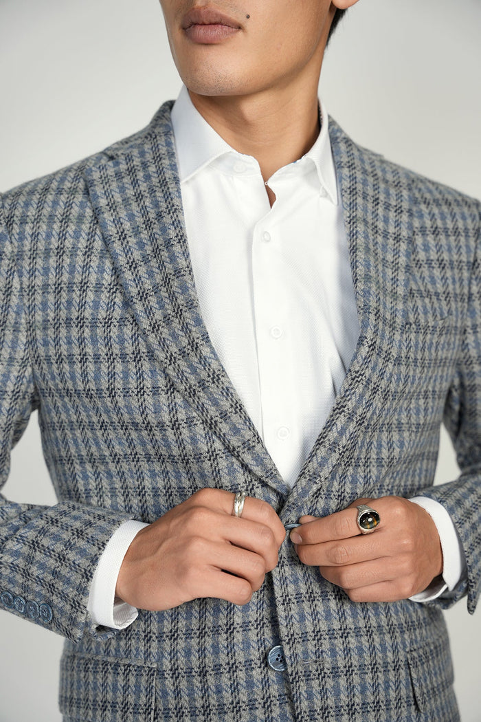 Grey Check Sport Coat