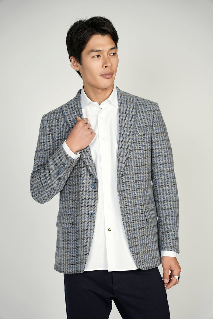 Grey Check Sport Coat