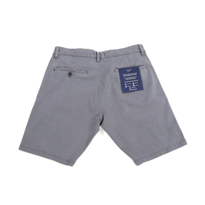 Grey Tencel Shorts