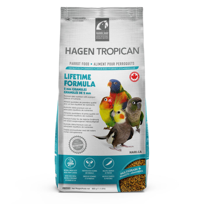 Hagen 80520 Tropican Lifetime Formula 2mm Granules