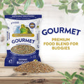 Hagen B2791 Gourmet  Premium Seed Blend for Budgies 2.2lb