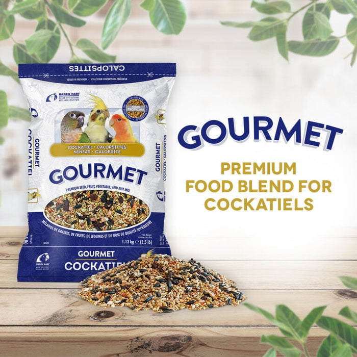 Hagen B2807 Gourmet  Premium Seed Blend for Cockatiels & Small Hookbills