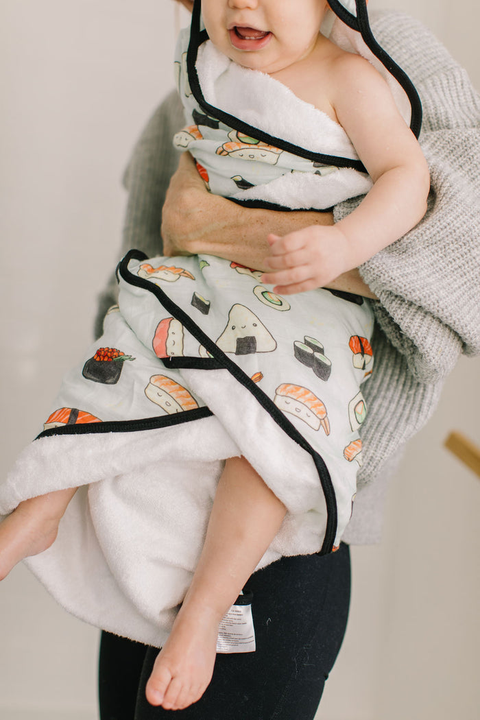 Hooded Towel Set - Sushi
