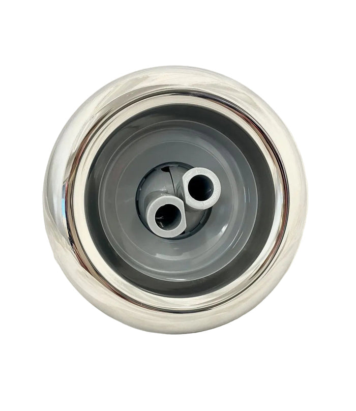 Hurricane 5" Jet Twin Spin Face Smooth SS 316