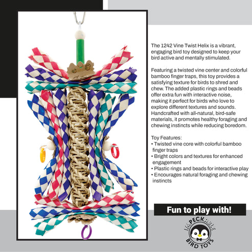Impeckable Bird Toys 1242 Vine Twist