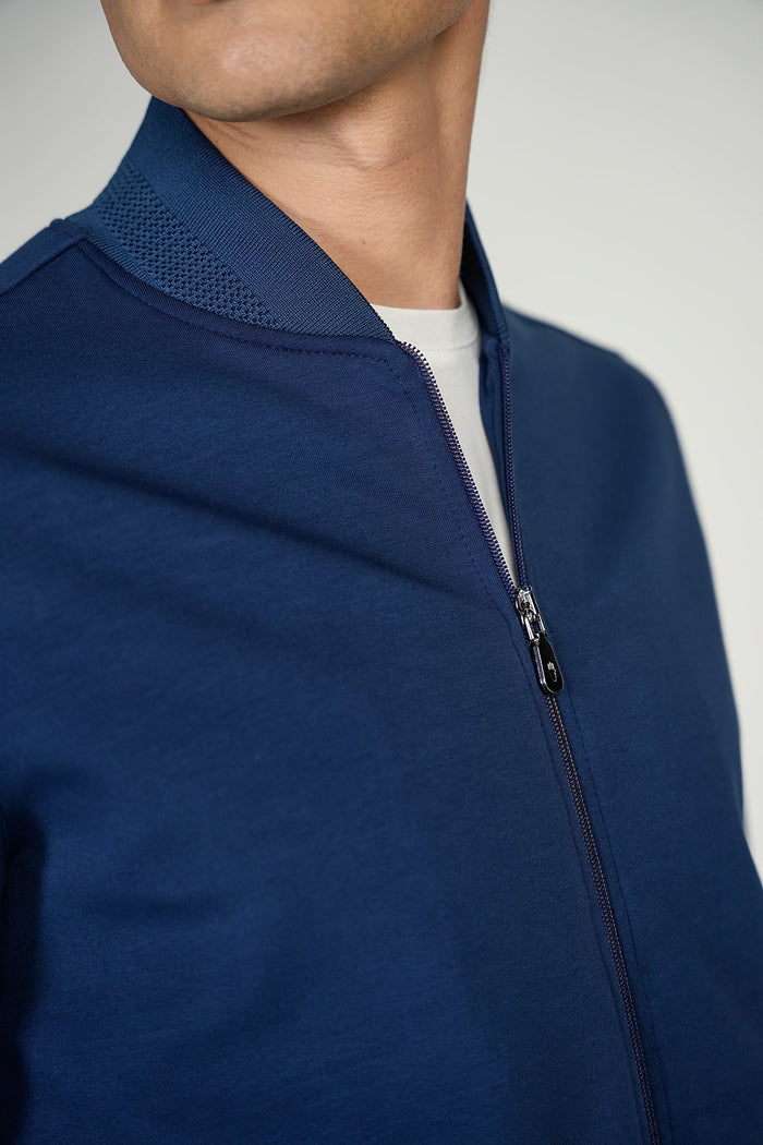 Indigo Bomber Jacket