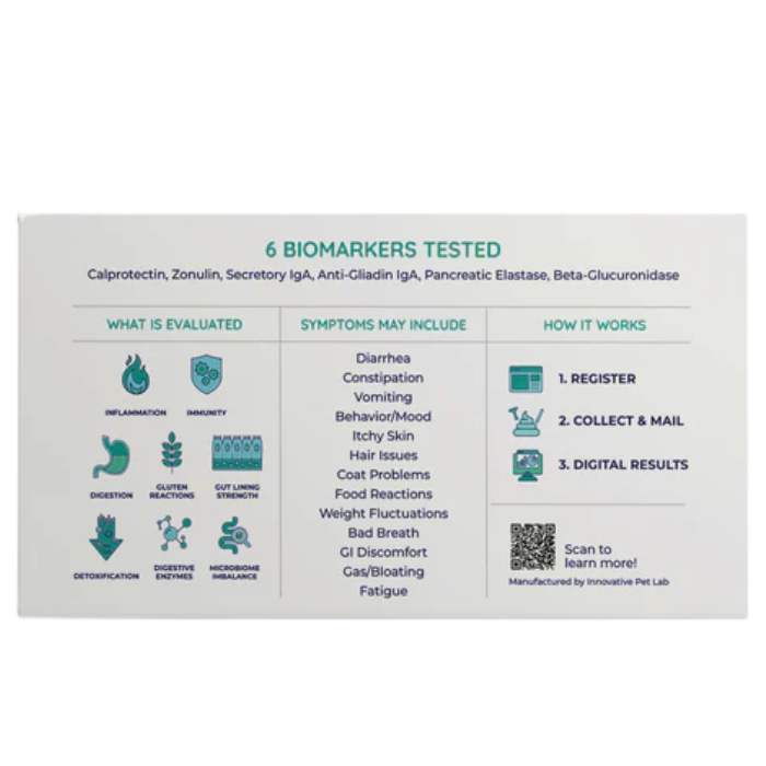 Innovative Pet Lab - Dog - Comprehensive Gut Check for Dogs