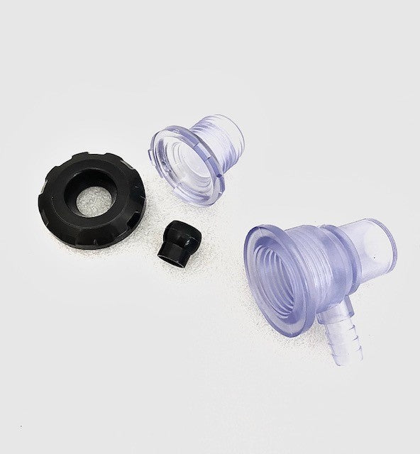 Jet Duo Directional Assembly clear body Charcoal Grey Face