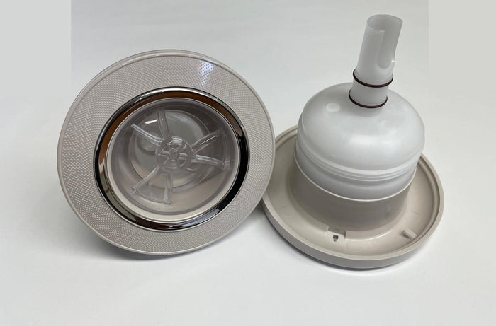 Jet Hurricane Lifestream Pulsating Face Stone Grey 130mm