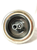 Jet Hurricane Twin Spin Face Smooth 316SS Charcoal