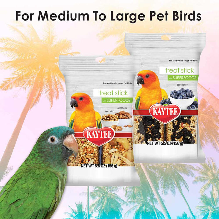 Kaytee Avian Almond Walnut Superfood Treat Stick