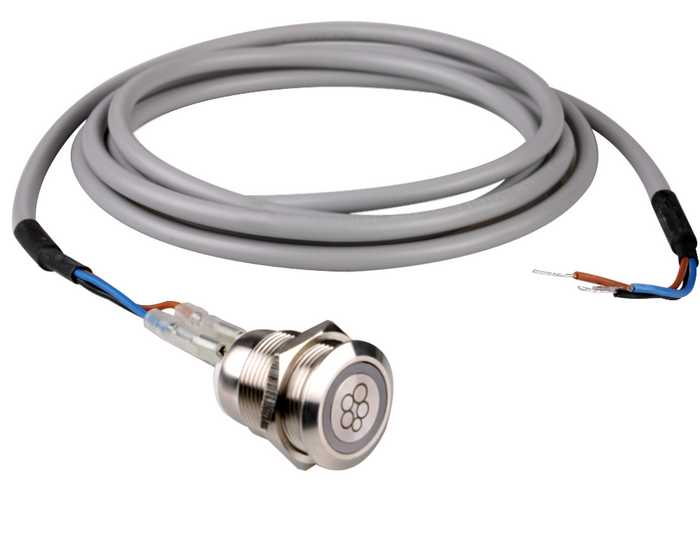 Led Button 22 mm with Cable for Spa