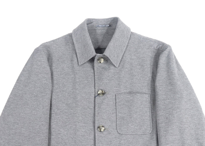 Leo Heather Grey Knit Sportcoat