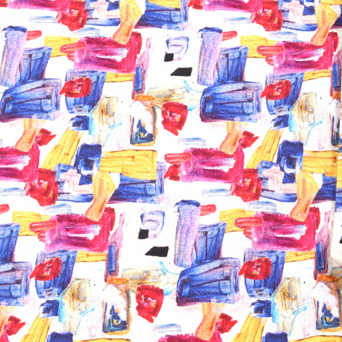 Light Blue with Rectangles Shirt