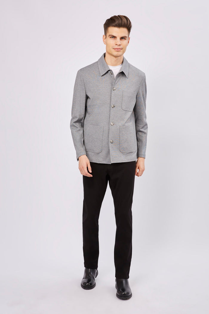 Light Grey Shacket