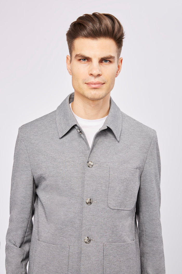 Light Grey Shacket