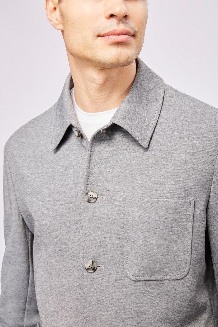 Light Grey Shacket