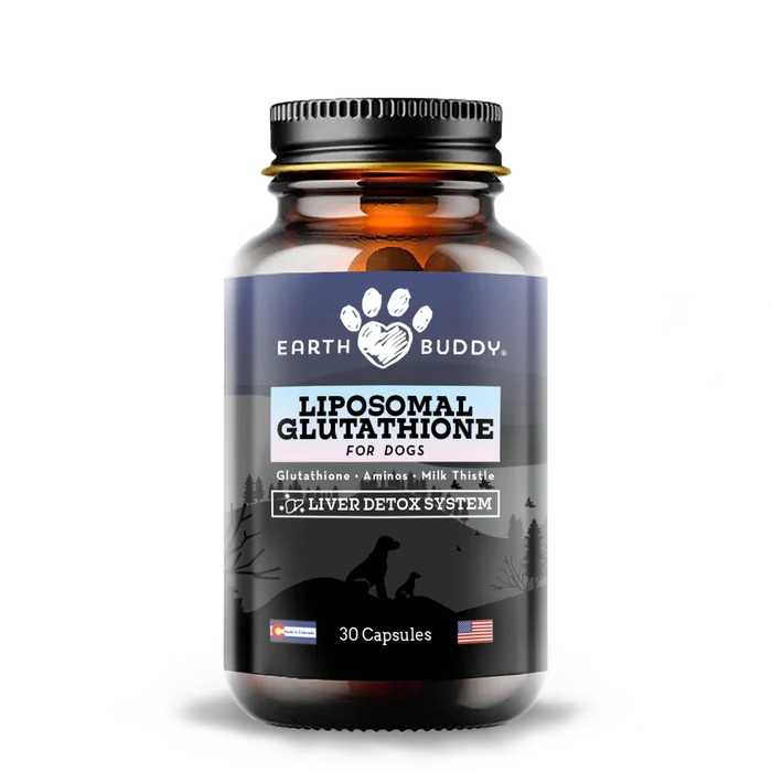 Liposomal Glutathione for Dogs - Liver Detox System