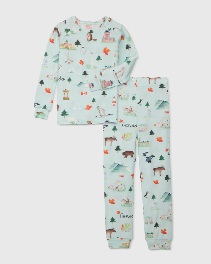 Long Sleeve Pajama Set - Canada