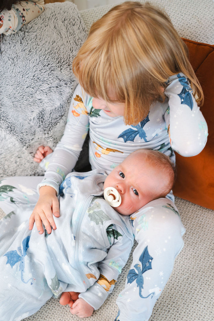 Long Sleeve Pajama Set TENCEL™ - Magical Dragons