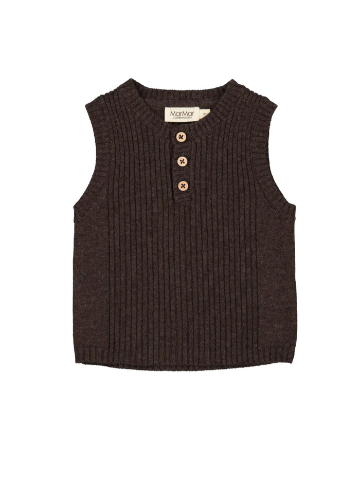 MarMar Vest Togo -  Espresso Mel.