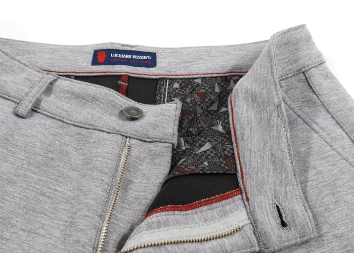Melange Grey Soft Shorts