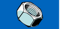 Midwest Fastener Coarse Finished Hex Nuts 1/2-13"