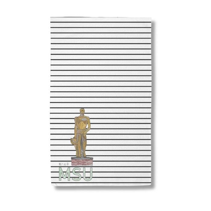 MSU Spartan Statue Hand Towel