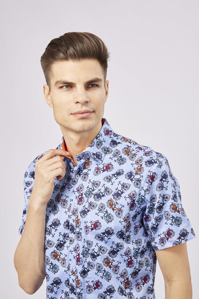 Multicolor Bicycles Shirt